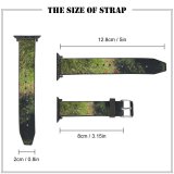 yanfind Watch Strap for Apple Watch Rural Countryside Plant Creative Farm Grassland Outdoors Poppy Flower Field Compatible with iWatch Series 5 4 3 2 1