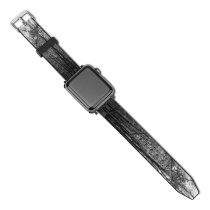 yanfind Watch Strap for Apple Watch Alemania Plant Woodland Forest  Pictures Outdoors Jungle Grey Tree Birch Compatible with iWatch Series 5 4 3 2 1