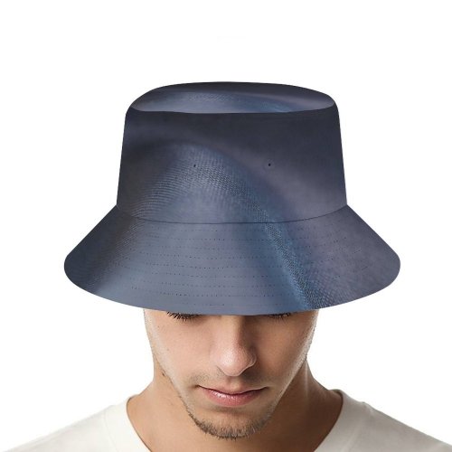 yanfind Adult Fisherman's Hat Blur Focus Dark Shiny Softness Depth Velvet Smooth Field Crease Indentation Silk Fishing Fisherman Cap Travel Beach Sun protection
