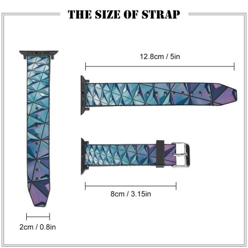 yanfind Watch Strap for Apple Watch Ryerson University Abstract Tile Toronto Glass  Light Free Architecture Compatible with iWatch Series 5 4 3 2 1