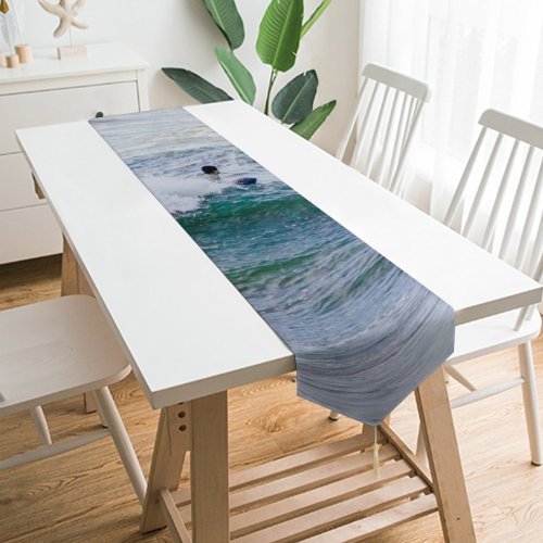 Yanfind Table Runner Domain Public Ocean Outdoors Surfing Wallpapers Images Sports Sea Pictures Waves Everyday Dining Wedding Party Holiday Home Decor