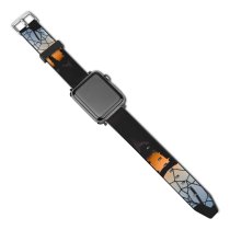 yanfind Watch Strap for Apple Watch United Sunrise Trip Road Catcher Pictures Windshield Dream Sunset Free Roadtrip Compatible with iWatch Series 5 4 3 2 1