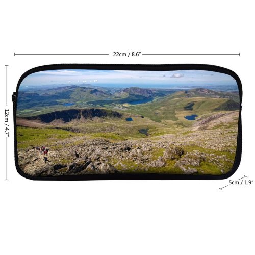 yanfind Pencil Case YHO Shoreline Ground Images Ocean Land Landscape Wallpapers Sea  Outdoors Scenery Slope Zipper Pens Pouch Bag for Student Office School