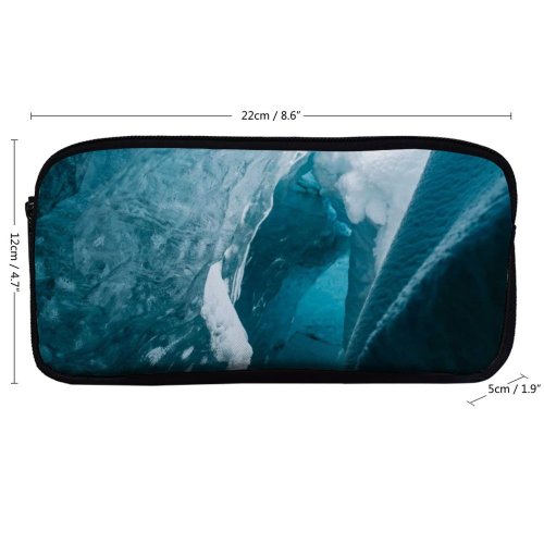 yanfind Pencil Case YHO Images Iceland HQ Goodtimes Snow Wallpapers Lake  Outdoors Cave Free Icecave Zipper Pens Pouch Bag for Student Office School