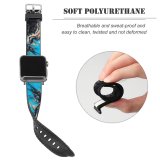 yanfind Watch Strap for Apple Watch United Sparkle Domain Bellingham Artistic Pigment Abstract HQ Surrealism Motion Public Compatible with iWatch Series 5 4 3 2 1