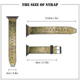 yanfind Watch Strap for Apple Watch Scenery Trail  Tree Wilderness Plant Jungle Woodland Trunk PNG Outdoors Compatible with iWatch Series 5 4 3 2 1