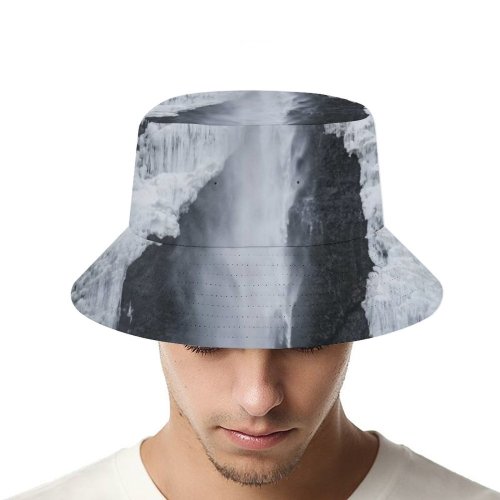 yanfind Adult Fisherman's Hat Images Cliff Fog Mood River Public Snow Wallpapers Mountain Outdoors Snowy Winter Fishing Fisherman Cap Travel Beach Sun protection