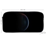 yanfind Pencil Case YHO Daniel Olah Space Black Dark Planet Astronomy Outer Space Dark Zipper Pens Pouch Bag for Student Office School