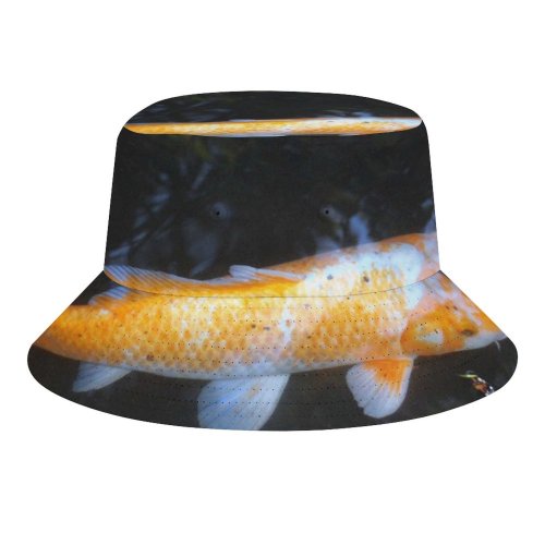 yanfind Adult Fisherman's Hat Pond Lake Koi Feeder Swim Pond Tail Biology Organism Fish Marine Fish Fishing Fisherman Cap Travel Beach Sun protection