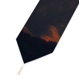 Yanfind Table Runner Landscape Peak Sunrise Pictures Outdoors Dawn Grey Sunset Free Range Art Everyday Dining Wedding Party Holiday Home Decor