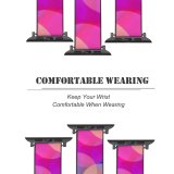 yanfind Watch Strap for Apple Watch Lights Bokeh Glowing Lights Vibrant Blurred Circles Texture Backdrop Compatible with iWatch Series 5 4 3 2 1