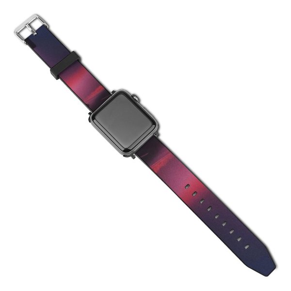 yanfind Watch Strap for Apple Watch Love Couple Silhouette Traffic Lights Night Romantic Focus Spectrum  Road Compatible with iWatch Series 5 4 3 2 1