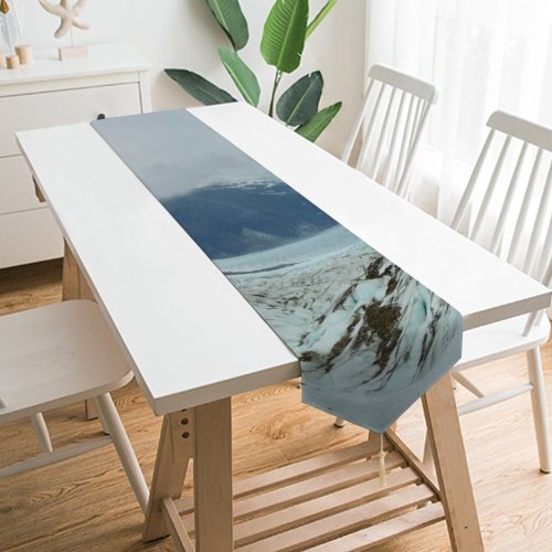 Yanfind Table Runner Aire Hielo Glaciar Domain Pictures Outdoors Snow Glacier Wild Ice Naturaleza Everyday Dining Wedding Party Holiday Home Decor