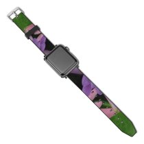 yanfind Watch Strap for Apple Watch Plant  Flower Fragrant Lily Flowering Petal Aquatic Sacred Lotus Family Compatible with iWatch Series 5 4 3 2 1