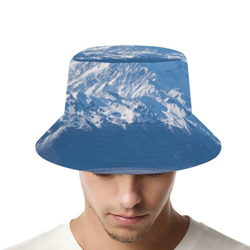 yanfind Adult Fisherman's Hat Oliver Buettner Mount Cook Zealand Aoraki National Park Mountain Peak Snow Covered Fishing Fisherman Cap Travel Beach Sun protection