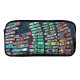 yanfind Pencil Case YHO Boats Above Drone From Fishing  Bird's Watercrafts Aerial Shot Zipper Pens Pouch Bag for Student Office School