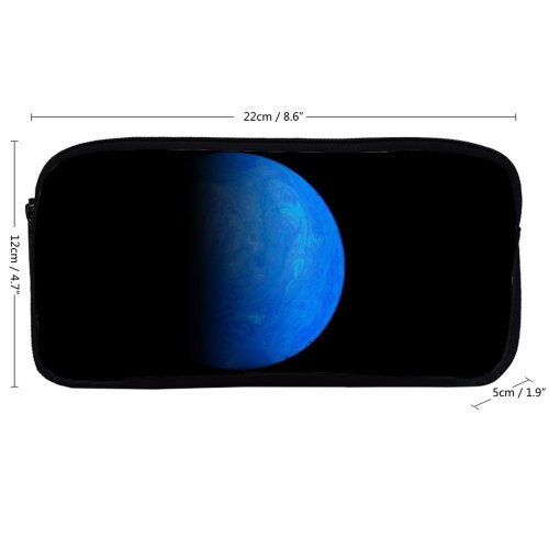 yanfind Pencil Case YHO Daniel Olah Space Black Dark Planet Astronomy Outer Space Zipper Pens Pouch Bag for Student Office School