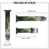 yanfind Watch Strap for Apple Watch Landscape Peak Abies Plant Pictures Outdoors Symmetrical Tree Slovenia Fir Free Compatible with iWatch Series 5 4 3 2 1