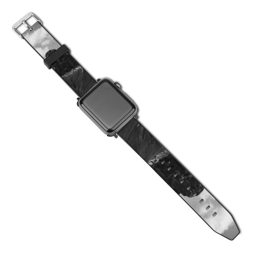 yanfind Watch Strap for Apple Watch Landscape Peak Withe Di Blackand Pictures Passo Outdoors Light Free Sunny Compatible with iWatch Series 5 4 3 2 1