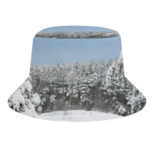 yanfind Adult Fisherman's Hat Winter Frost Heritage Winter Natural Woody Landscape Sky Branch Spruce Snow Olsztynek Fishing Fisherman Cap Travel Beach Sun protection