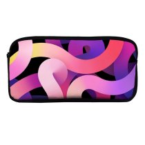 yanfind Pencil Case YHO Abstract  Light Zipper Pens Pouch Bag for Student Office School