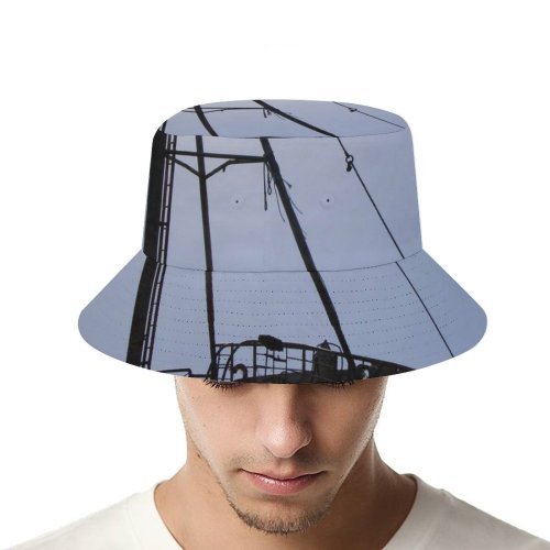 yanfind Adult Fisherman's Hat Vehicle Abandoned Ship Vessel Cord Boat Sky Ship Argentina Fishing Watercraft Mast Fishing Fisherman Cap Travel Beach Sun protection