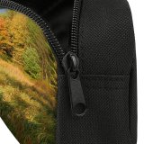 yanfind Pencil Case YHO Lake Natural Autumn Leaves Hampshire Landscape Reflection Fall Sky Leaf Leaf Pond Zipper Pens Pouch Bag for Student Office School