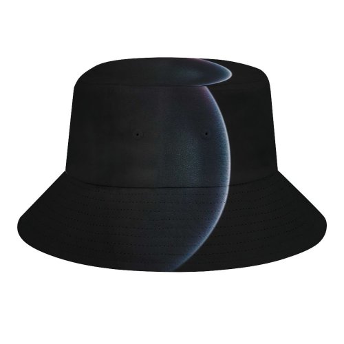 yanfind Adult Fisherman's Hat Daniel Olah Space Black Dark Planet Astronomy Outer Space Dark Fishing Fisherman Cap Travel Beach Sun protection