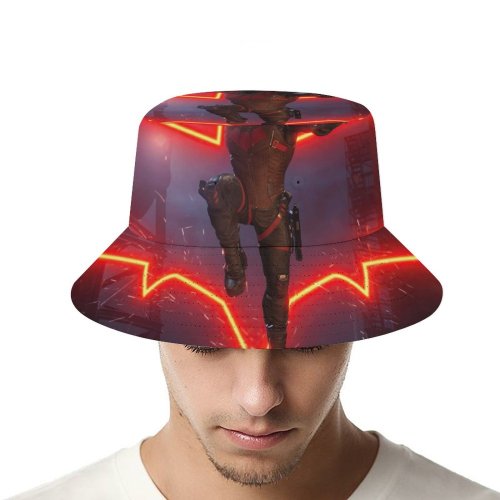 yanfind Adult Fisherman's Hat Games Hood Gotham Knights Games PlayStation PlayStation Xbox X S Xbox PC Fishing Fisherman Cap Travel Beach Sun protection