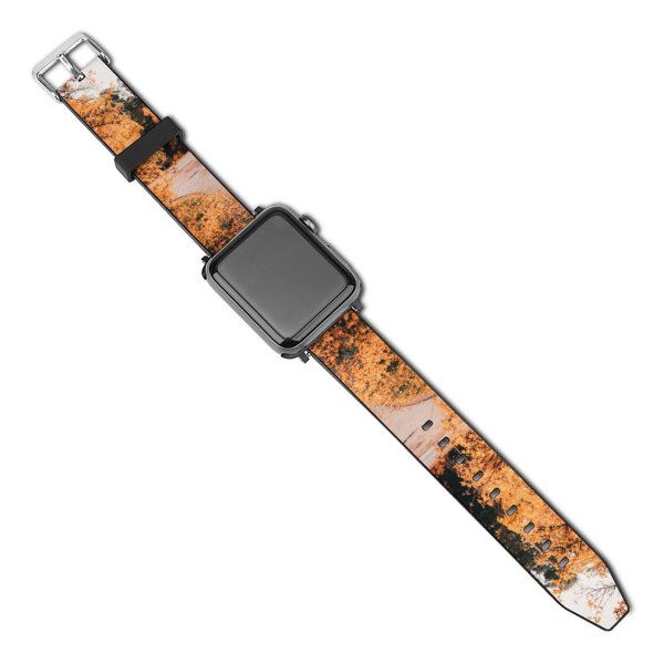 yanfind Watch Strap for Apple Watch Abies Images Conifer Free Plant Pictures Leaf Maple Tree Fir Outdoors Compatible with iWatch Series 5 4 3 2 1