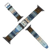 yanfind Watch Strap for Apple Watch Landscape Peak Tekapo Pictures Outdoors Stock Snow Alps Sunset  Free Compatible with iWatch Series 5 4 3 2 1