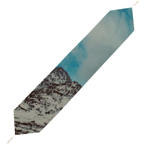Yanfind Table Runner Wallpapers Peak Pictures Range Outdoors Ice Grey Snow Domain Mountain Images Public Everyday Dining Wedding Party Holiday Home Decor