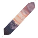 Yanfind Table Runner Landscape Peak Pictures Outdoors Ut City Range Salt Sky Lake Everyday Dining Wedding Party Holiday Home Decor