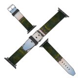 yanfind Watch Strap for Apple Watch Simplistic Offroad Field Farmer Sky Tree Paddy Grass Simple Space Free Compatible with iWatch Series 5 4 3 2 1