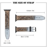 yanfind Watch Strap for Apple Watch Scenery Uk Range Ben  Fort Domain Wilderness Ground Public Rug Compatible with iWatch Series 5 4 3 2 1