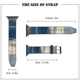 yanfind Watch Strap for Apple Watch Scenery Range Montreux  Snow Free Winter  Moutains Shotoniphone Outdoors Compatible with iWatch Series 5 4 3 2 1