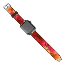 yanfind Watch Strap for Apple Watch Bruno Glätsch Flowers Gerbera Daisy  Spring Bokeh Blurred Sunshine Colorful Floral Compatible with iWatch Series 5 4 3 2 1