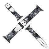 yanfind Watch Strap for Apple Watch Landscape Peak Wilderness Creative Rock Pictures Winter Cloud Outdoors Grey Snow Compatible with iWatch Series 5 4 3 2 1