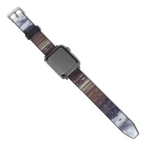 yanfind Watch Strap for Apple Watch Scenery Tundra Birds Range Lake Colorada  Domain Laguna Public Outdoors Compatible with iWatch Series 5 4 3 2 1