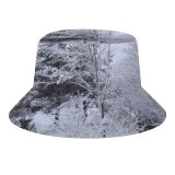yanfind Adult Fisherman's Hat Winter Trees Twig Tree Branch Blizzard Frost Winter Freezing Michigan Snow Atmospheric Fishing Fisherman Cap Travel Beach Sun protection