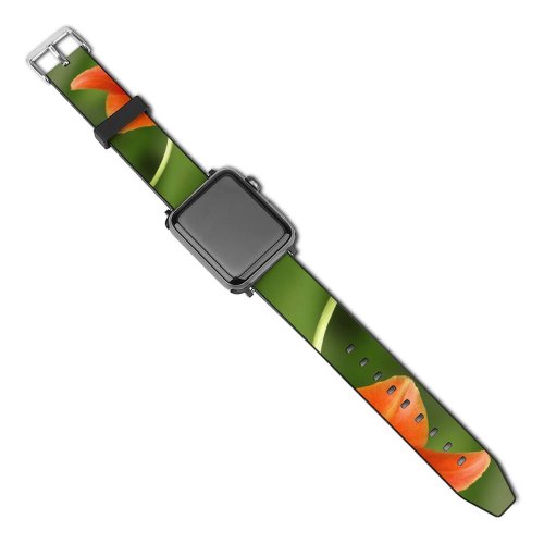 yanfind Watch Strap for Apple Watch Tulip Flower Flowering Plant Petal Botany Pedicel Stem Compatible with iWatch Series 5 4 3 2 1