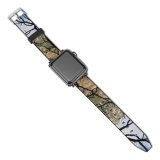 yanfind Watch Strap for Apple Watch Trees Burn Burnt Sky Forest Fire Hill  Cloud Tree Branch Natural Compatible with iWatch Series 5 4 3 2 1