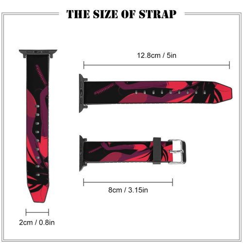 yanfind Watch Strap for Apple Watch Craig Drake Graphics CGI Elektra Marvel Cinematic Universe Superheroes Compatible with iWatch Series 5 4 3 2 1