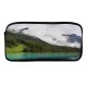 yanfind Pencil Case YHO Boating Boats Fog Forest Clouds Wood Adventure Landscape Daylight Mountains Hike Travel Zipper Pens Pouch Bag for Student Office School