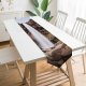 Yanfind Table Runner Denys Nevozhai Svartifoss Waterfall Vatnajökull National Park Lava Columns Rocks Cliff Iceland Everyday Dining Wedding Party Holiday Home Decor