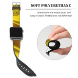 yanfind Watch Strap for Apple Watch  Flower Closeup Macro Summer Detail Pollen Plant Botany Petal Flowering Compatible with iWatch Series 5 4 3 2 1