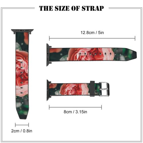 yanfind Watch Strap for Apple Watch Free Flower Petal Rose Geranium Plant  Images Compatible with iWatch Series 5 4 3 2 1