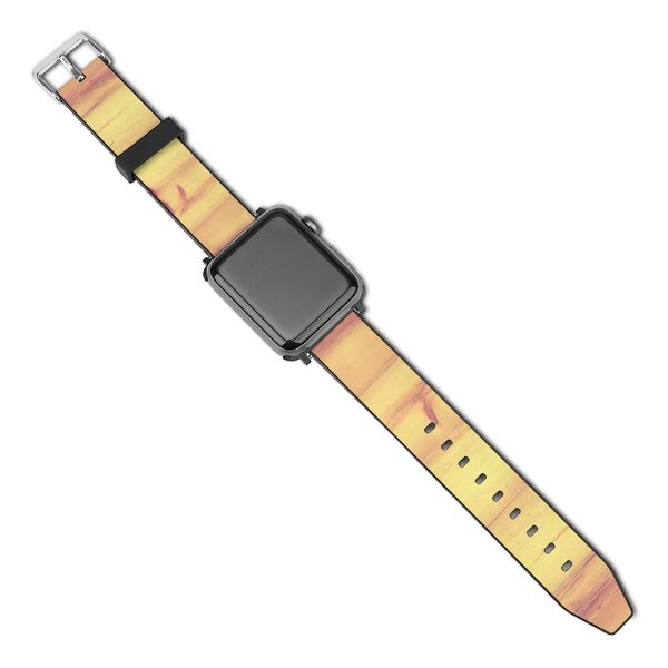 yanfind Watch Strap for Apple Watch Bruno Glätsch Love Light Bulb Heart Rose Flower Wooden Valentines Creative Compatible with iWatch Series 5 4 3 2 1