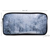 yanfind Pencil Case YHO Images Christmas Amsterdam Landscape Snow Wallpapers Outdoors Tree Scenery Stock Free Road Zipper Pens Pouch Bag for Student Office School