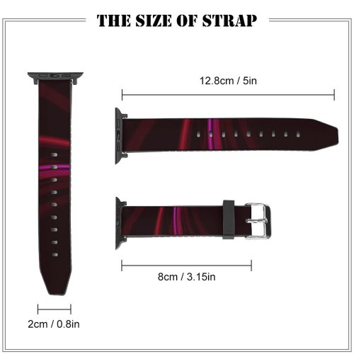 yanfind Watch Strap for Apple Watch Abstract Dark OnePlus Pro QHD Compatible with iWatch Series 5 4 3 2 1
